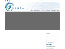 Tablet Screenshot of nanpa.site-ym.com